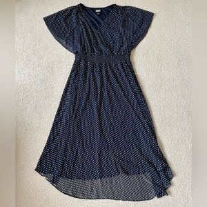 DKNY size 16 Navy & White Summer Dress could be maternity. Worn 1x